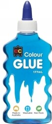 GLUE EC 177ML COLOURED BLUE