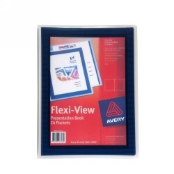 SP- FLEXI-VIEW PRESENT BOOK 24 PKT BLUE