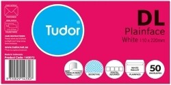 ENVELOPE TUDOR DL S/SEAL PK50