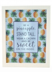 LIGHTBOX ART OZCORP 20X25CM PINEAPPLE