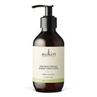Sukin Antibacterial Hand Sanitiser 500ml With Antioxidant Rich Green Tea And Mint (12 Pack Box)