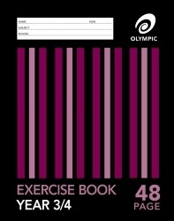 EXERCISE BOOK OLYMPIC YEAR 3/4 48PG