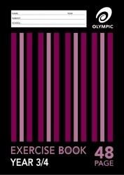 SP- EXERCISE BOOK OLYMPIC A4 YEAR 3/4 48PG