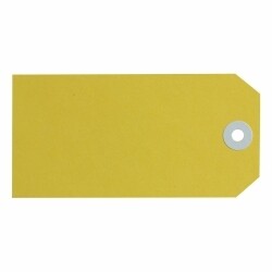 SP- SHIPPING TAGS AVERY SIZE 5 YELLOW BX1000