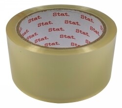 TAPE PACKAGING STAT 48MMX50M CLEAR