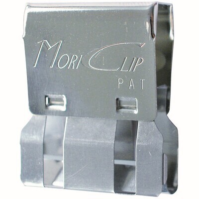SP- PAPER CLIPS CARL MORI MC55 LARGE SILVER PK12