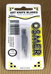 BLADES OSMER HOBBY KNIFE REPLACEMENT PK10
