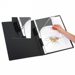 DISPLAY BOOK A3 REFILLABLE 20 PG BLACK INSERTS