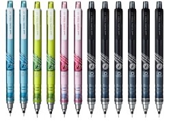 PENCIL MECHANICAL UNI KURU TOGA 0.7MM ASST BARRELS