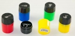 SP- PENCIL SHARPENER OSMER 2 HOLE PP DRUM ASST