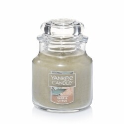 CANDLE YANKEE CLASSIC SMALL JAR SAGE & CITRUS
