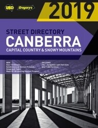 STREET DIRECTORY UBD/GRE 2019 CANBERRA 23RD EDITION