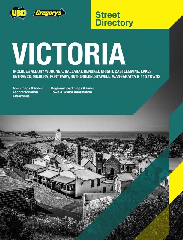 STREET DIRECTORY UBD VICTORIA 20TH ED