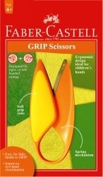 SCISSORS FABER-CASTELL EASY GRIP SAFETY L/R HAND