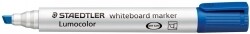 MARKER WHITEBOARD STAEDTLER LUMOCOLOR 351B CHISEL TIP BLUE