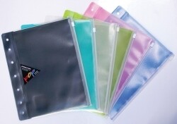 SP- BINDER WALLET COLBY A5 POP CLEAR