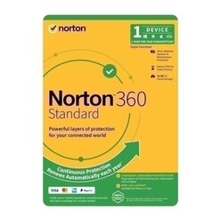 Norton 360 Standard Protection - 1 User 1 Device 1 Year Sub - ESD Version