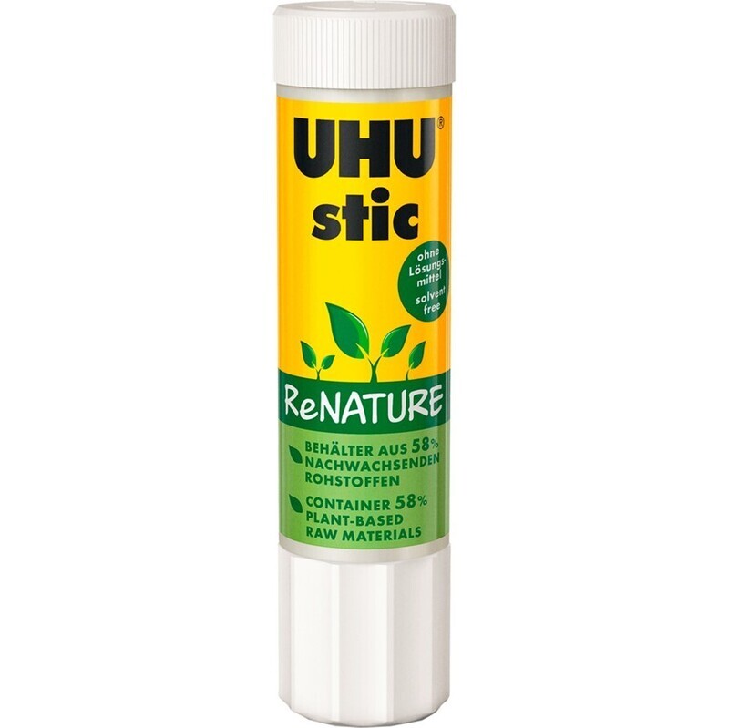 GLUE STIC UHU 8G RENATURE (21518)