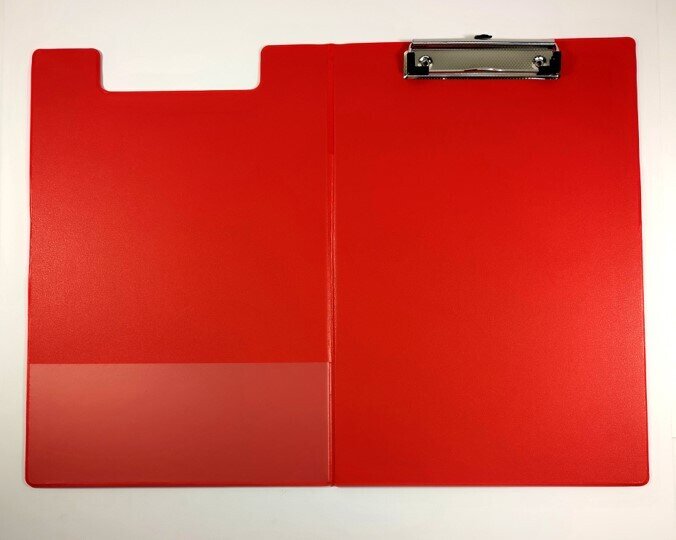 CLIPFOLDER GNS A4 WITH POCKET RED