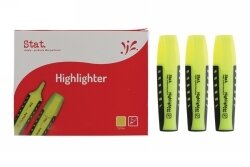 HIGHLIGHTER STAT YELLOW