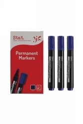 MARKER STAT PERMANENT 2.0MM BULLET NIB BLUE