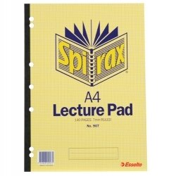 LECTURE PAD SPIRAX 907 A4 70LF S/O