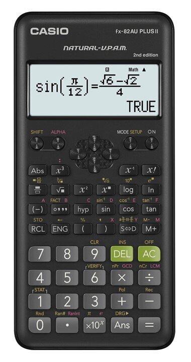 CALCULATOR CASIO FX82AU PLUS II NEW EDITION