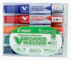 MARKER WHITEBOARD PILOT BEGREEN MASTER BULLET ASST WLT5