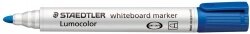 MARKER WHITEBOARD STAEDTLER LUMOCOLOR 351 2MM BULLET BLUE