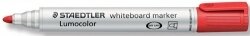 MARKER WHITEBOARD STAEDTLER LUMOCOLOR 351 2MM BULLET RED