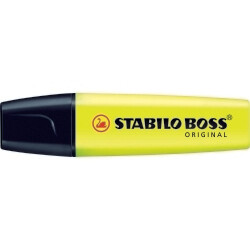 HIGHLIGHTER STABILO BOSS YELLOW