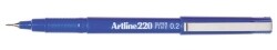 PEN ARTLINE FINELINER 220 0.2MM SUPERFINE BLUE