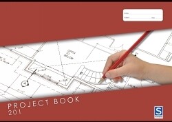 PROJECT BOOK SOVEREIGN 265X375MM 201 8MM PROJECT 24PG