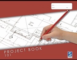 PROJECT BOOK SOVEREIGN 250X240MM 101 8MM PROJECT 24PG