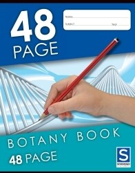 BOTANY BOOK SOVEREIGN 225X175MM 8MM BOTANY 48PG