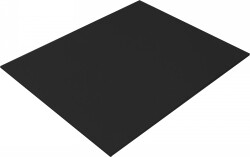 CARDBOARD RAINBOW 510X640MM SPECTRUM 220GSM BLACK PK20