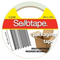 TAPE PACKAGING SELLO 36MMX50M CLEAR
