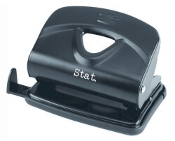 PUNCH STAT MEDIUM 2 HOLE 20 SHEETS METAL BLACK