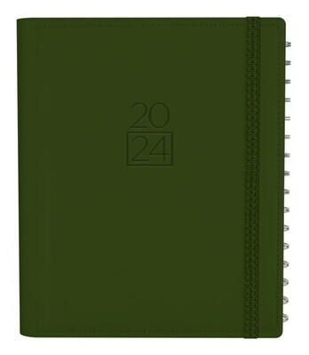 DIARY 2024 COLLINS PLAN + NOTE A5 PNP85.U52 PRO WTV GREEN