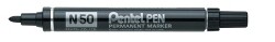 MARKER PENTEL N50 PERMANENT BULLET BLACK