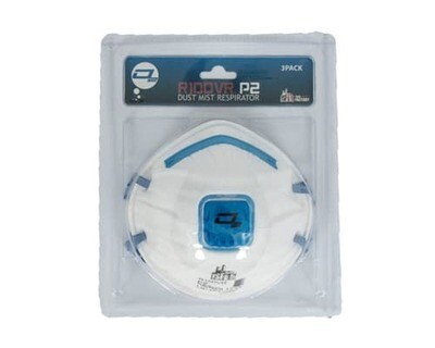 Disposable P2 Valved Respirator 3 Pack