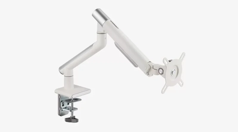 Premium Slim Aluminium Spring-Assisted Monitor Arms, Single