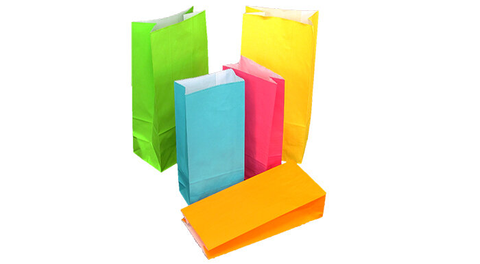 Paper Bag Kraft Black Small