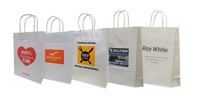 Paper Bag White Midi Boutique