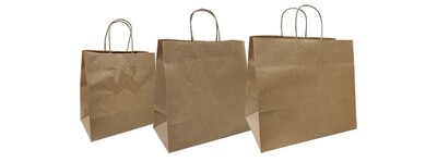 Paper Bag Brown Kraft Large