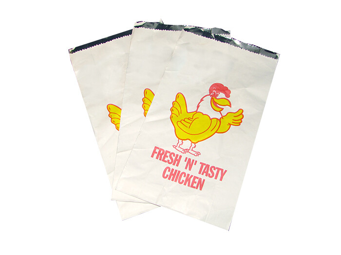 67gsm White Foil Lined Chicken Roll