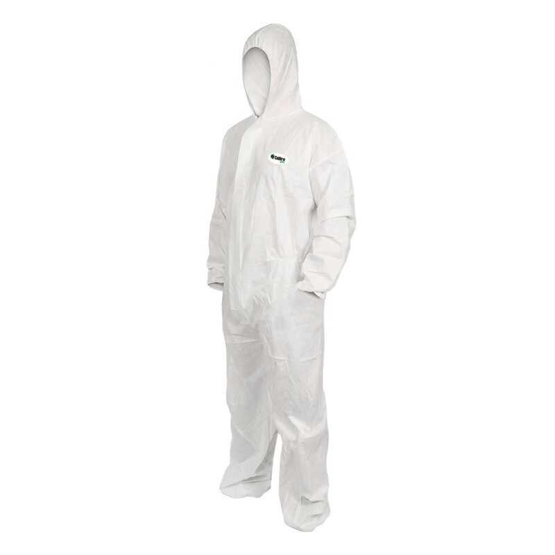 HI CALIBRE SMS COVERALLS TYPE 5&6 - WHITE