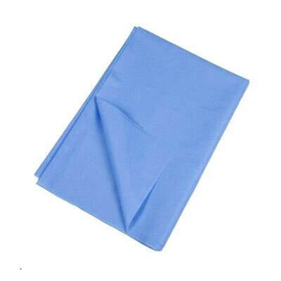 ULTRA HEALTH DISPOSABLE FITTED SHEET SMS STRETCHER COVER BLUE