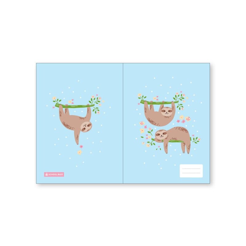 BOOK COVERS SCHOOL BUZZ SCRAPBOOK 340X250MM HANGING OUT