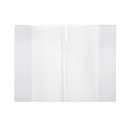 BOOK SLEEVES CONTACT SLIP ON A4 CLEAR PK25